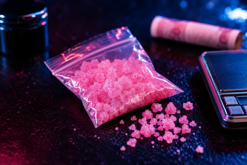 Lee más sobre el artículo ¿Qué es el tusi o cocaína rosa y qué consecuencias penales tiene su tráfico?